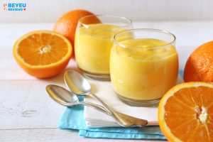 Bữa xế ngày hè mát lạnh cho bé với bánh pudding cam bổ dưỡng