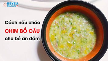 Các cách nấu cháo chim bồ câu cho bé ăn dặm đơn giản