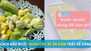 Nước dashi dùng để làm gì? Cách nấu nước dùng dashi cho bé