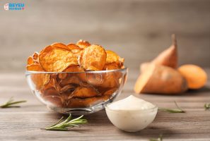 Cách làm snack khoai lang cho bé siêu dễ với nồi chiên không dầu