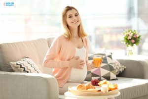 Công dụng tuyệt với của quả cam tới mẹ bầu và thai nhi