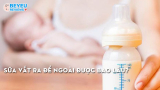 Sữa vắt ra để ngoài được bao lâu? Một số lưu ý khi bảo quản